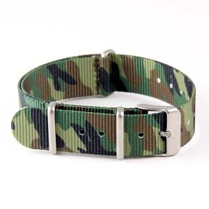 Correa de nylon camuflaje 18mm militar repuesto Codylife Camo